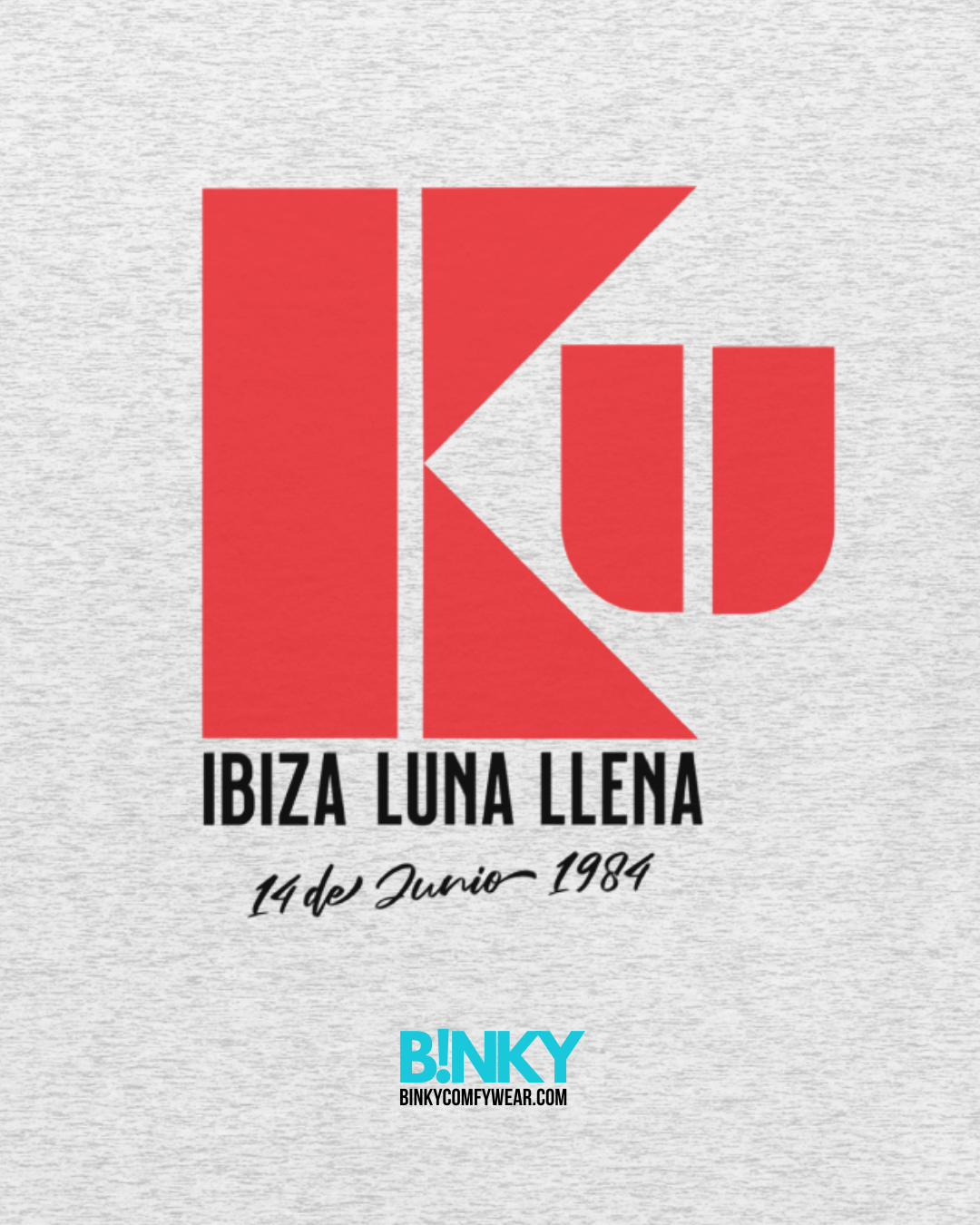 KU Ibiza T-Shirt – 100% cotton, regular fit, legendary clubwear