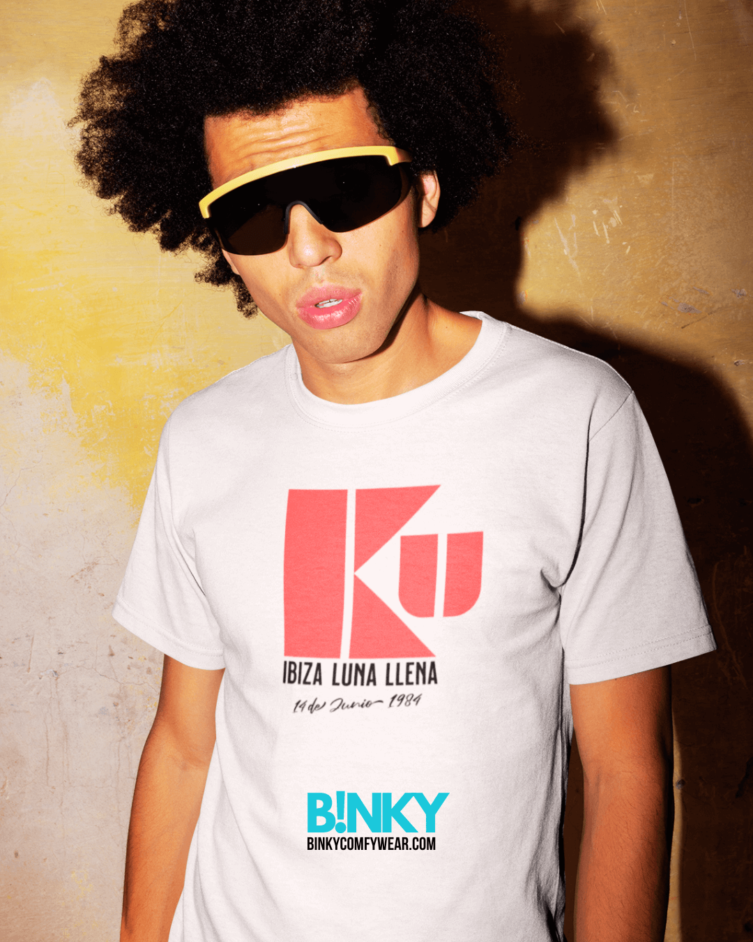 KU Ibiza T-Shirt – 100% cotton, regular fit, legendary clubwear