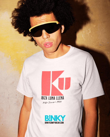 KU Ibiza T-Shirt – 100% cotton, regular fit, legendary clubwear