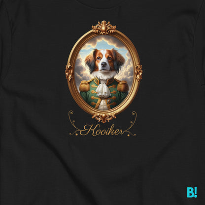 Kooikerhondje Napoleon Dog Portrait T-shirt – 100% Cotton Show off your Kooikerhondje pride with this unique Napoleon dog portrait T-shirt. Soft cotton in 7 colors. A must-have for dog lovers! €29.50 B!NKY Comfywear