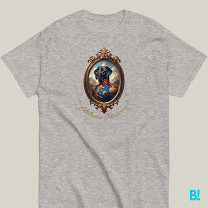 Black Labrador Retriever Napoleon Dog T-shirt – 100% Cotton Black Lab lovers, this Napoleon dog portrait T-shirt is for you! 100% cotton, comfy fit, and 7 color choices. Perfect gift for dog lovers! €29.50 B!NKY Comfywear