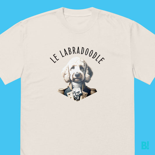 Le Labradoodle Loose Fit Dog Print T-ShirtEmbrace the versatility of the Le Labradoodle Oversized Faded T-Shirt. Its loose fit gives you the freedom to express your personality through your style.• 100% carded cotton• Fabric weight: 7.1 oz. /yd. ² (201.28