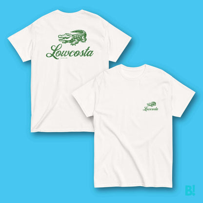 Unleash the Croc with our LOWCOSTA T-Shirts! Step up your style with our LOWCOSTA Unisex T-Shirts! 100% Cotton, 5 Colors, Sizes S-XXXL. Comfortable and trendy design by B!NKY Comfywear. Get yours now! €34.50 B!NKY Comfywear