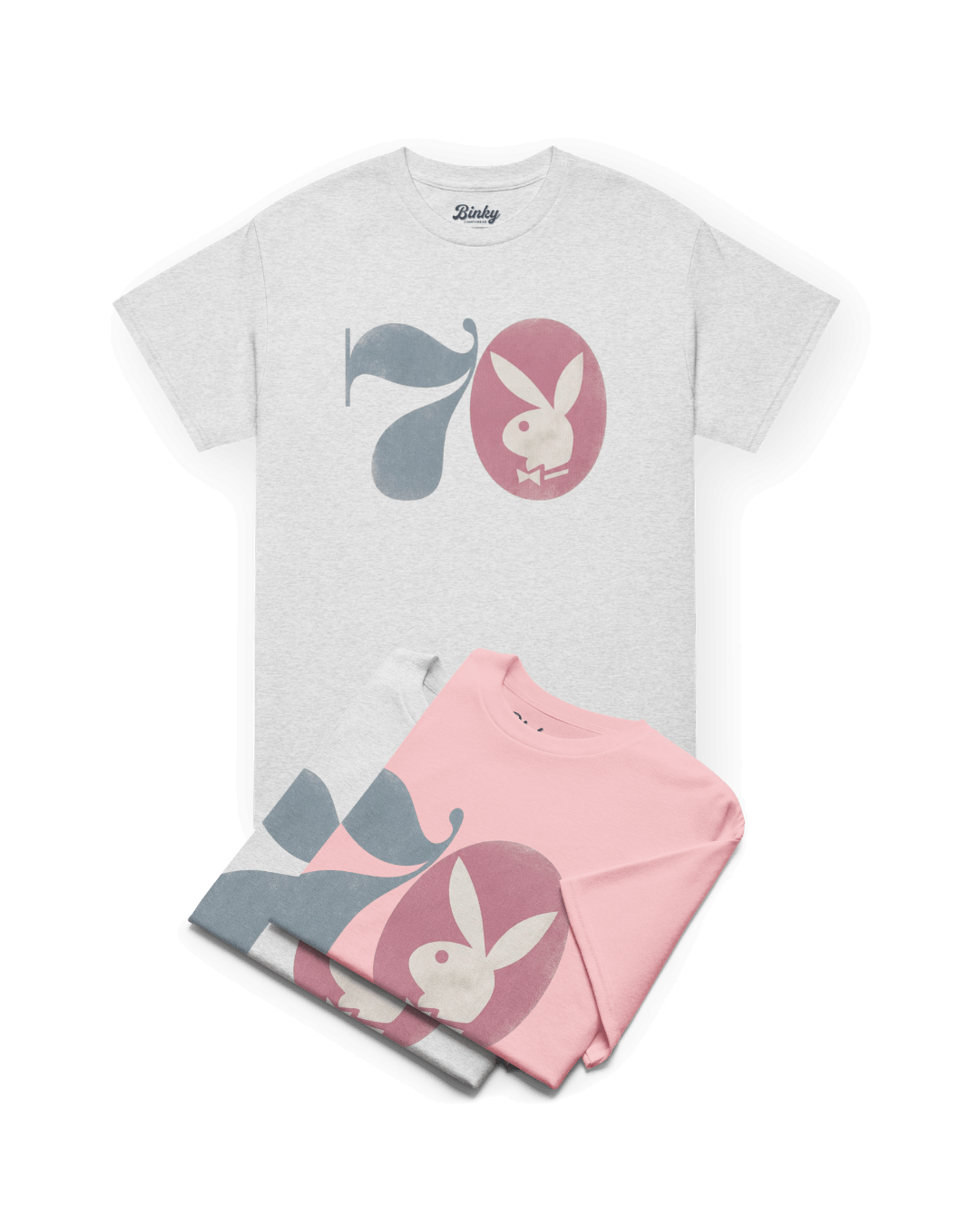 MIDNIGHT HUSTLE 70 T-SHIRT | THE GROTTO BOOTLEG featuring a playful design with rabbit motifs.