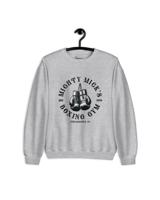 Mighty Mick's Boxing Gym Sweater – Retro Boxing Streetwear, Soft & Comfy