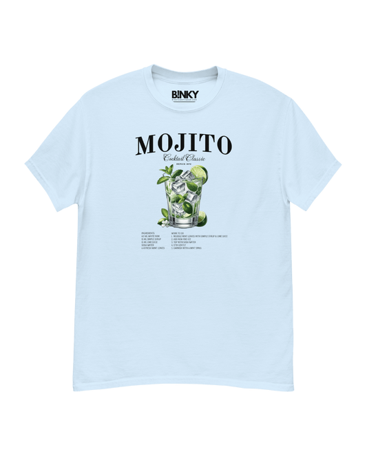 MOJITO COCKTAIL T-Shirt – 100% cotton, regular fit, summer cocktail design