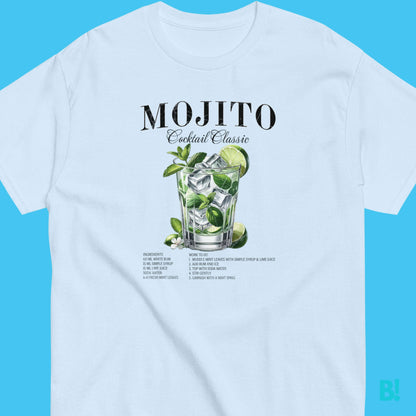 MOJITO: Elegant 100% Cotton T-Shirt in 5 Colors Discover the MOJITO T-Shirt by B!NKY Comfywear: Premium cotton, unisex, available in sizes S-XXXL. Stylish, versatile colors. Size Guide online. €29.50 B!NKY Comfywear