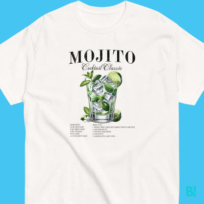 MOJITO: Elegant 100% Cotton T-Shirt in 5 Colors Discover the MOJITO T-Shirt by B!NKY Comfywear: Premium cotton, unisex, available in sizes S-XXXL. Stylish, versatile colors. Size Guide online. €29.50 B!NKY Comfywear