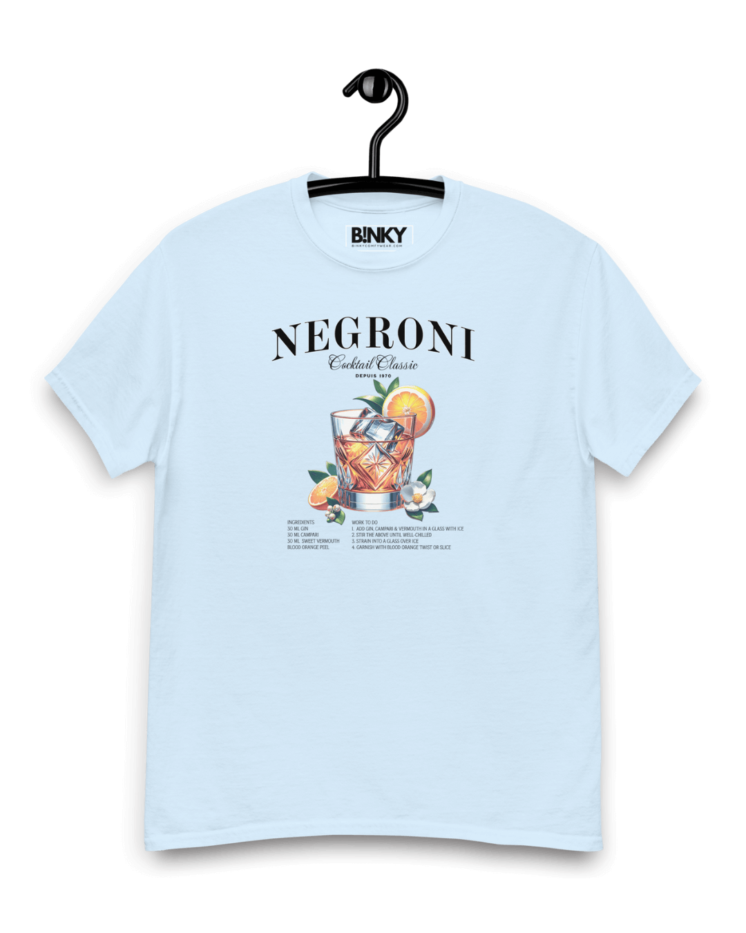 CAMISETA NEGRONI COCKTAIL