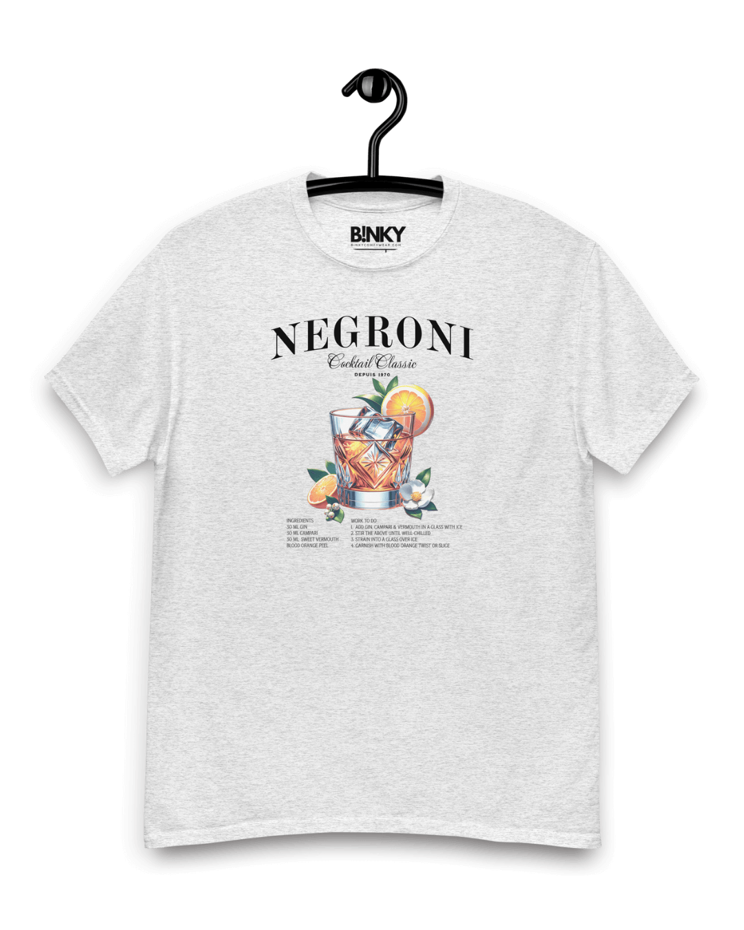 CAMISETA NEGRONI COCKTAIL
