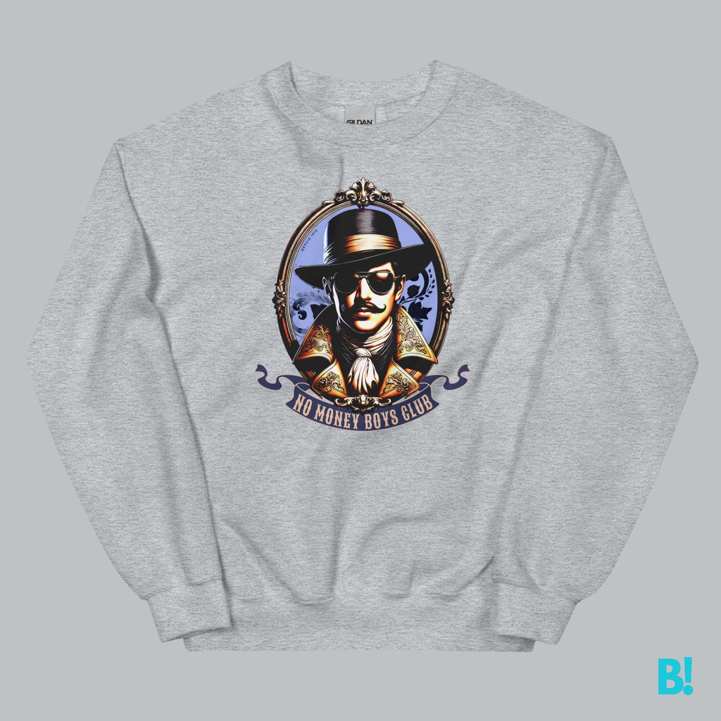 NO MONEY BOYS CLUB Sweater by DEPUIS 1970 Wrap yourself in comfort with the NO MONEY BOYS CLUB Sweater. Designed by DEPUIS 1970, it features a blend of pre-shrunk Cotton and Polyester for a soft feel. €39.0 B!NKY Comfywear