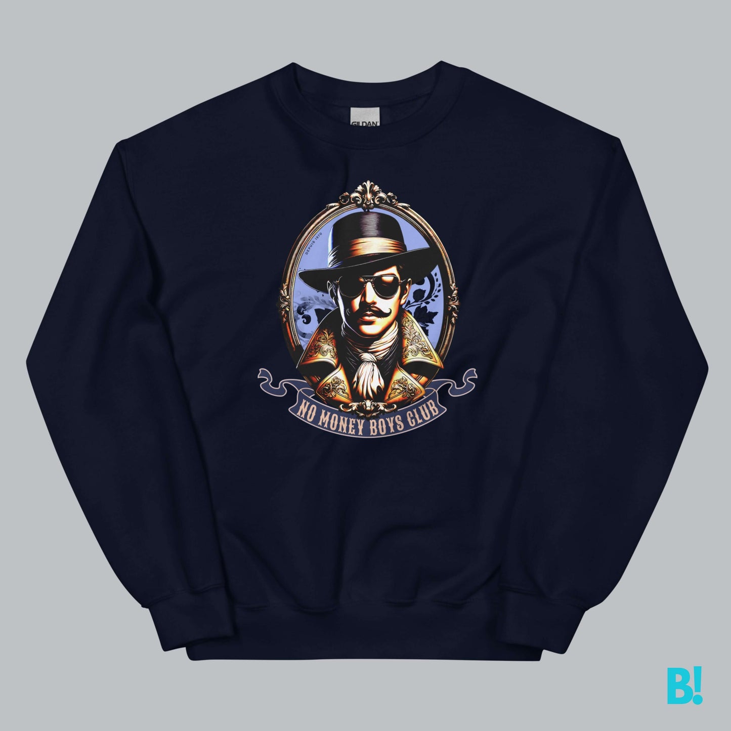 NO MONEY BOYS CLUB Sweater by DEPUIS 1970 Wrap yourself in comfort with the NO MONEY BOYS CLUB Sweater. Designed by DEPUIS 1970, it features a blend of pre-shrunk Cotton and Polyester for a soft feel. €39.0 B!NKY Comfywear