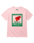 Popsicle T-Shirt | Vintage Americana Pop-art featuring a vintage ice cream design on a pink background.