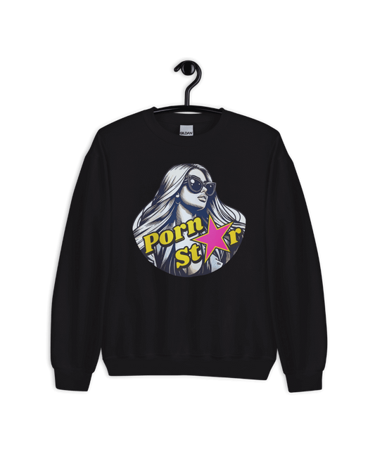 PORNST*R Sweater – Bold Design, Soft & Comfy