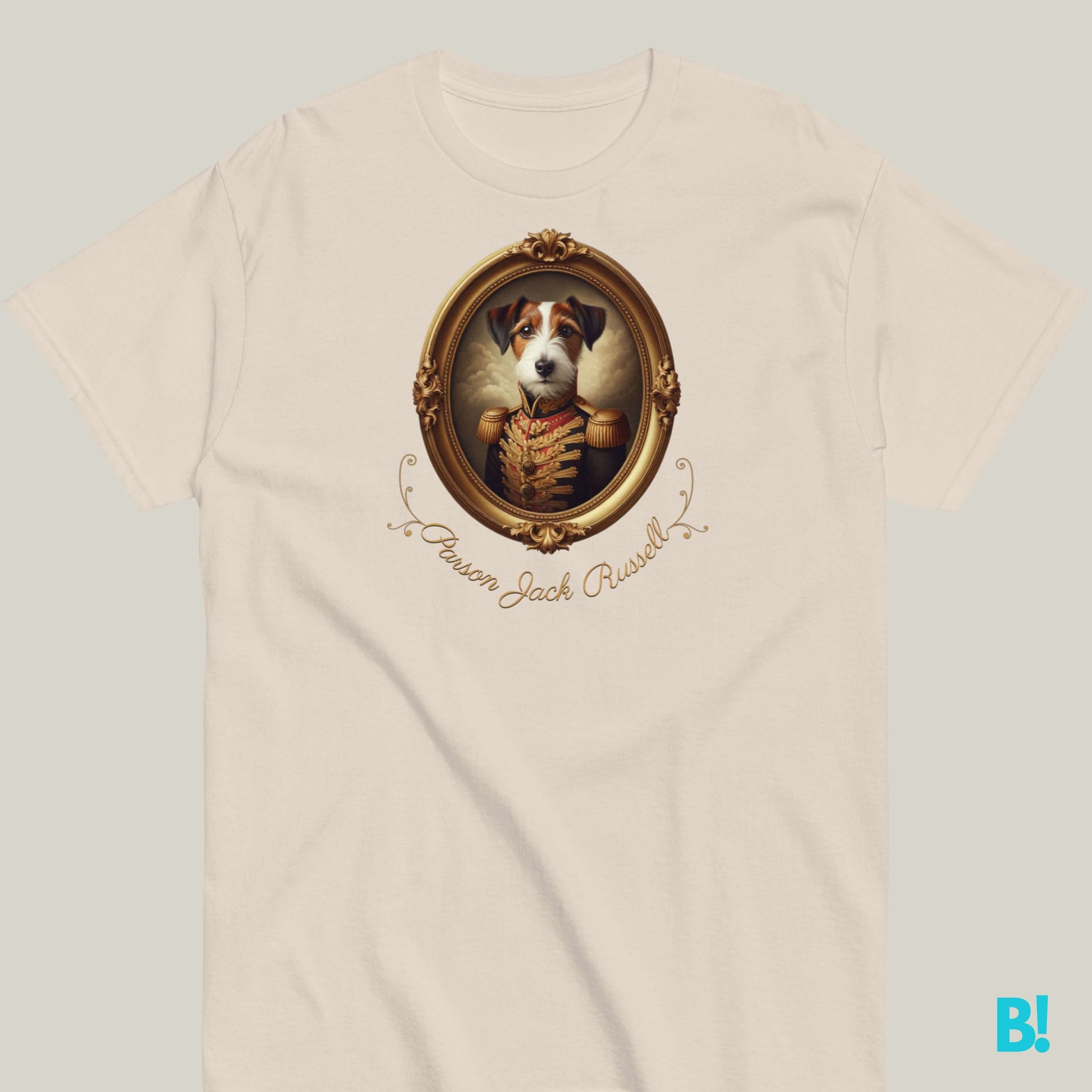 Parson Jack Russell Tee - Agility Inspired Portraits Don our Parson Jack Russell tee, with baroque charm in 7 colors. Pure cotton comfort meets agility spirit. Shop your perfect fit now! €29.50 B!NKY Comfywear