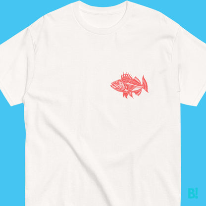 PESCADERIA T-shirt - Alhaurín el Grande Tribute Celebrate Spanish heritage with our "Pescadería" T-shirt. 100% cotton, unisex, available in 4 colors and sizes S-XXXL. Iconic design from Málaga, 1949. €34.50 B!NKY Comfywear