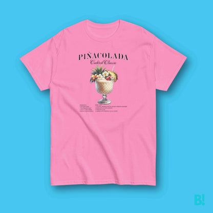 PINA COLADA COCKTAIL T-SHIRT