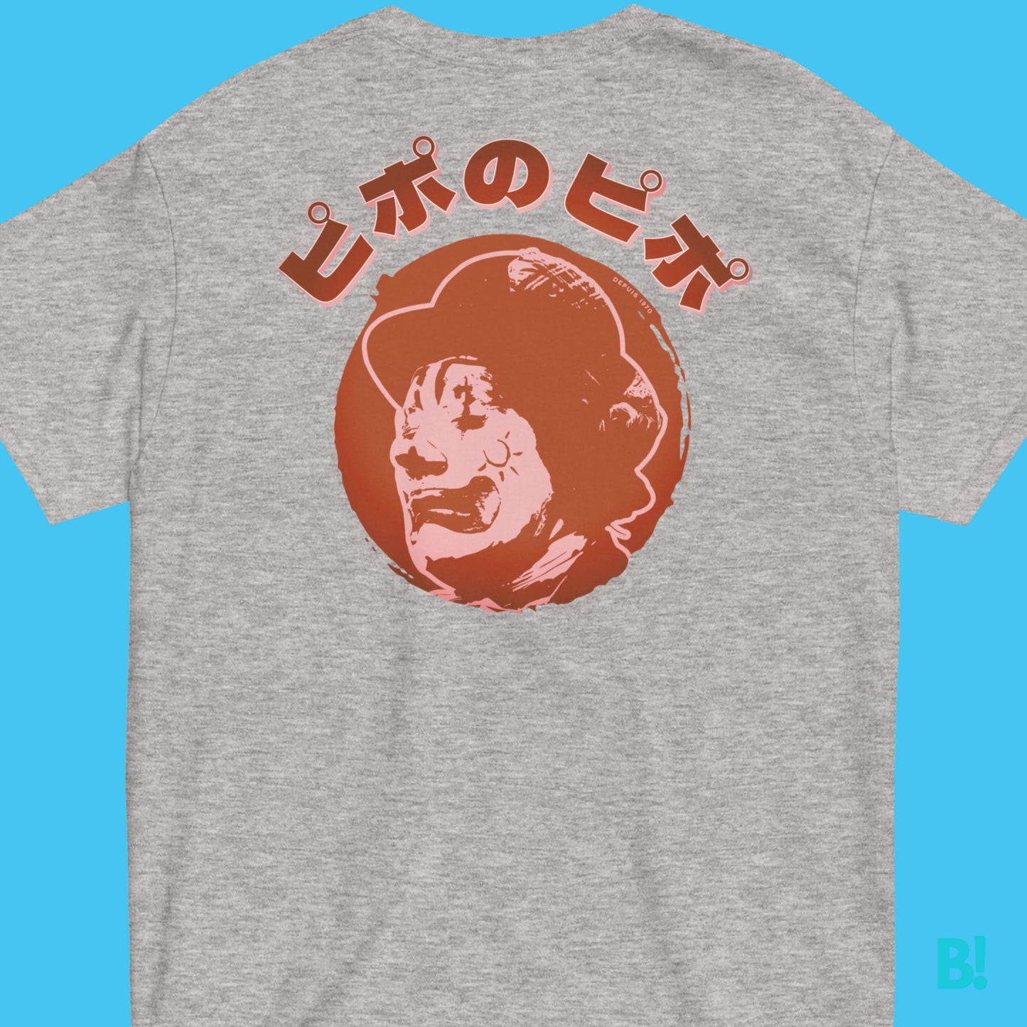 Pipo de Clown T-Shirt - Dutch TV Nostalgia Embrace Dutch TV nostalgia with our Pipo de Clown T-shirt! Unisex, 100% cotton, in 5 colors. Fun meets fashion! €34.50 B!NKY Comfywear