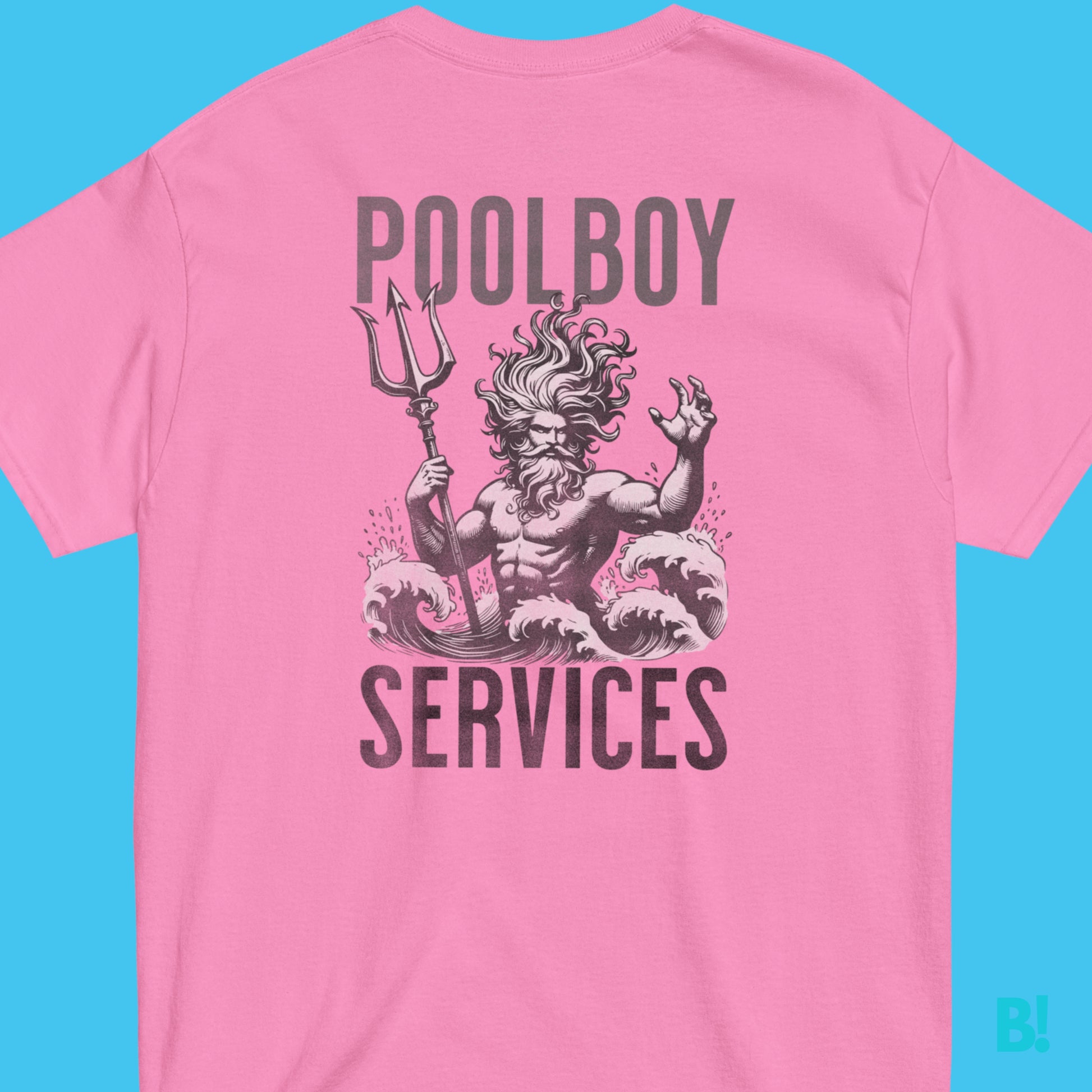 Dive In Style: Pool Boy Service T-Shirts! Splash into cool with our 100% cotton Pool Boy T-Shirts! Available in 5 vibrant colors & all sizes. Perfect poolside attire by B!NKY. €34.50 B!NKY Comfywear