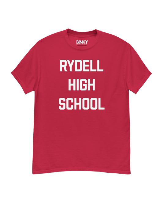 RYDELL HIGH SCHOOL T-Shirt – 100% cotton, regular fit, retro 50s GREASE movie design