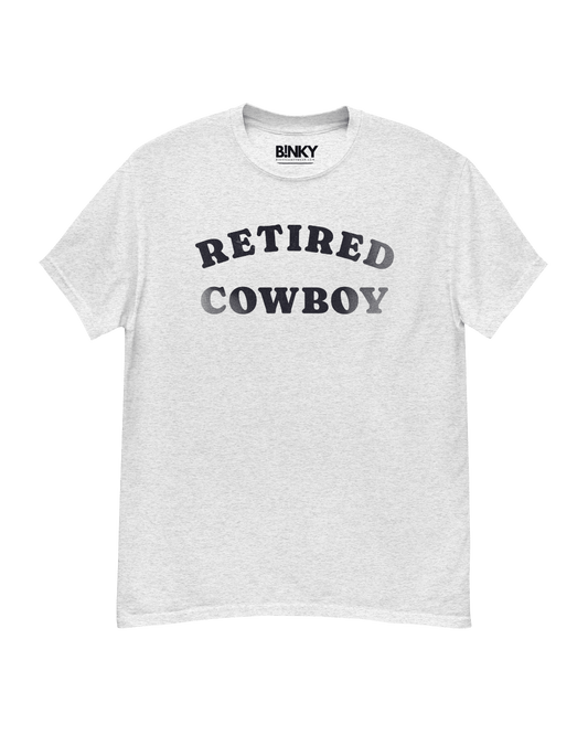 Retired Cowboy T-Shirt – 100% cotton, regular fit, western-inspired design