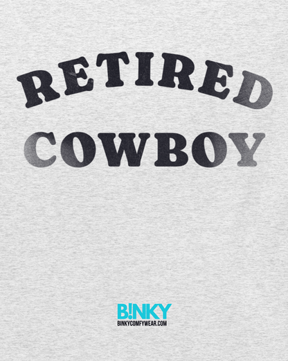 Retired Cowboy T-Shirt – 100% cotton, regular fit, western-inspired design