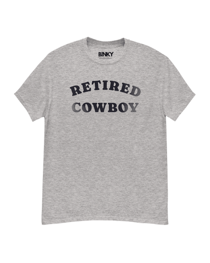 Retired Cowboy T-Shirt – 100% cotton, regular fit, western-inspired design