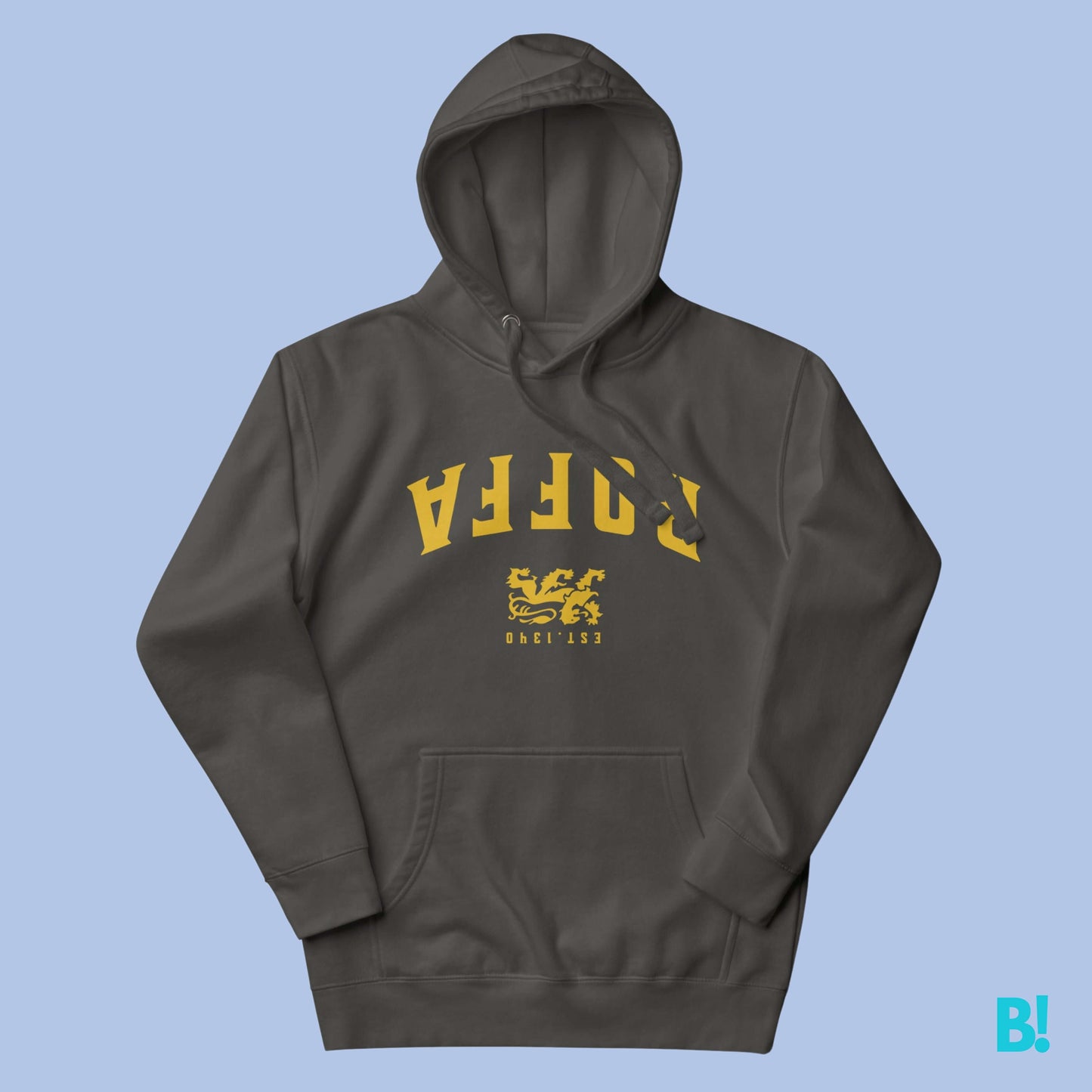 Celebrate Rotterdam with the Roffa Est. 1340 Hoodie! A bold unisex hoodie in multiple colors. Comfortable and perfect for city lovers.