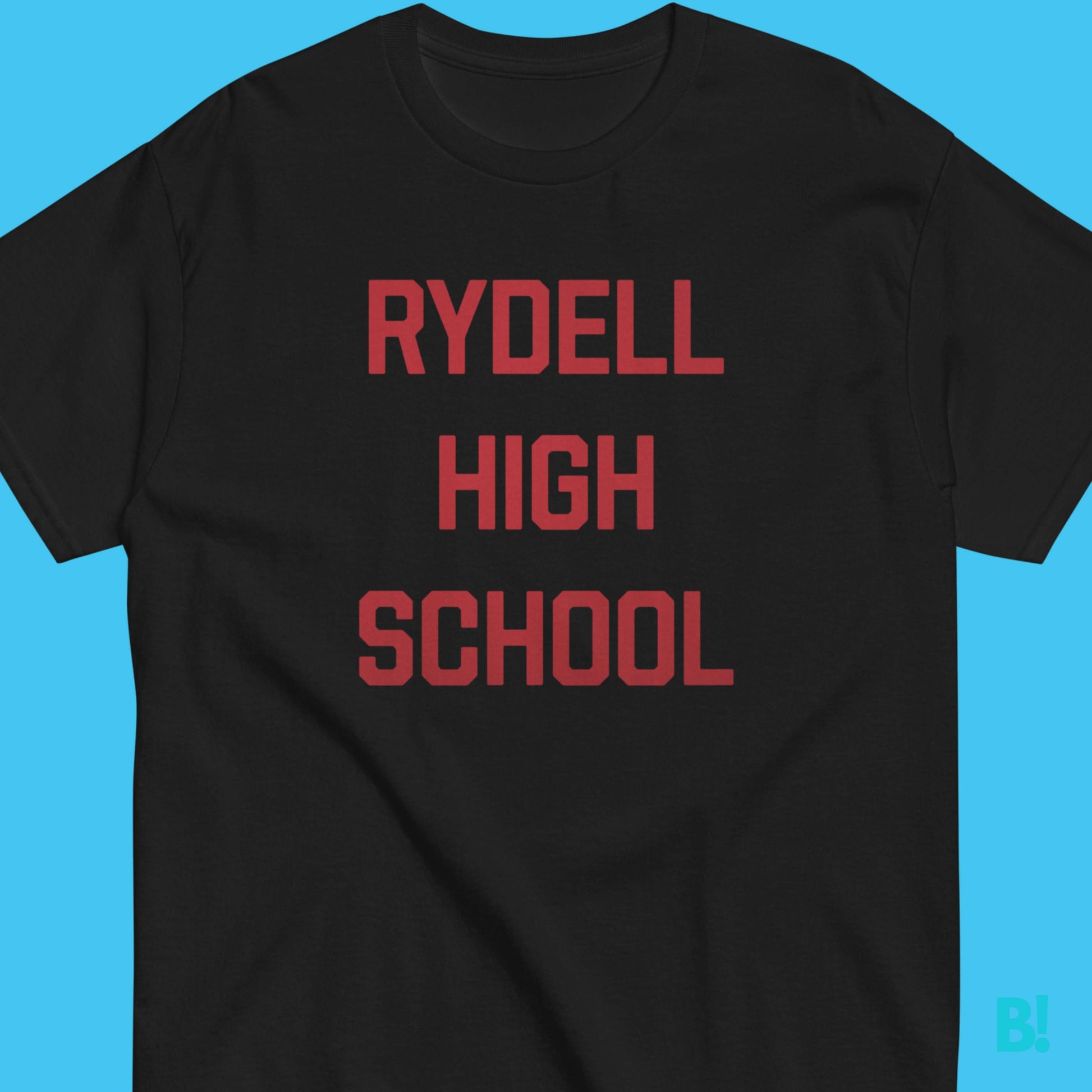 Rydell High T-Shirt - Relive "Grease" Nostalgia Get the classic Rydell High School T-Shirt in 5 colors & all sizes. 100% cotton, unisex, by B!NKY Comfywear. Perfect for Danny & Sandy fans! €29.50 B!NKY Comfywear