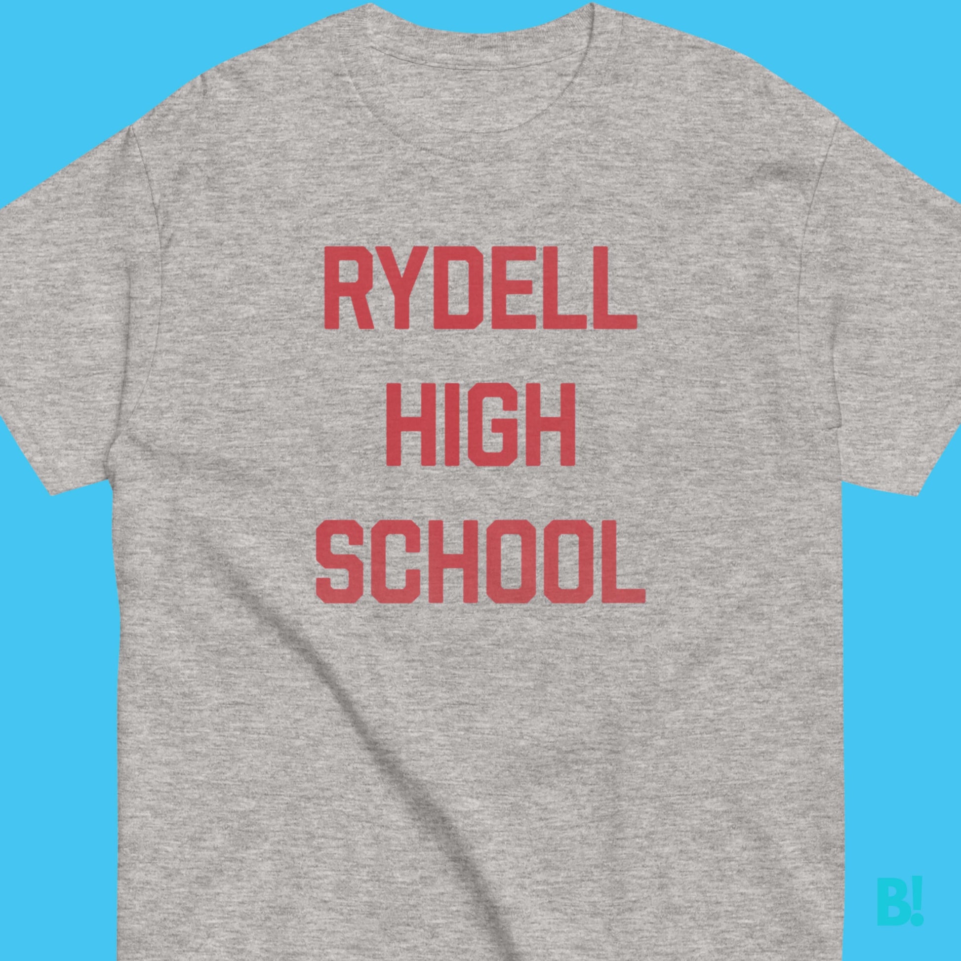 Rydell High T-Shirt - Relive "Grease" Nostalgia Get the classic Rydell High School T-Shirt in 5 colors & all sizes. 100% cotton, unisex, by B!NKY Comfywear. Perfect for Danny & Sandy fans! €29.50 B!NKY Comfywear