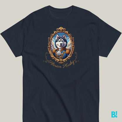 Siberian Husky Napoleon Portrait T-shirt – 100% Cotton Love Huskies? This Napoleon dog portrait T-shirt is perfect for you! 100% cotton, 7 colors. Great for all dog lovers! €29.50 B!NKY Comfywear