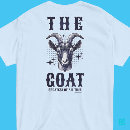 THE GOAT T-Shirt - Be the Best! Join the elite with our 'GOAT' T-Shirt. Unisex, 100% cotton, available in 4 colors, sizes S-XXXL. Designed by B!NKY Comfywear. €34.50 B!NKY Comfywear