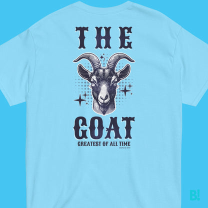 THE GOAT T-Shirt - Be the Best! Join the elite with our 'GOAT' T-Shirt. Unisex, 100% cotton, available in 4 colors, sizes S-XXXL. Designed by B!NKY Comfywear. €34.50 B!NKY Comfywear