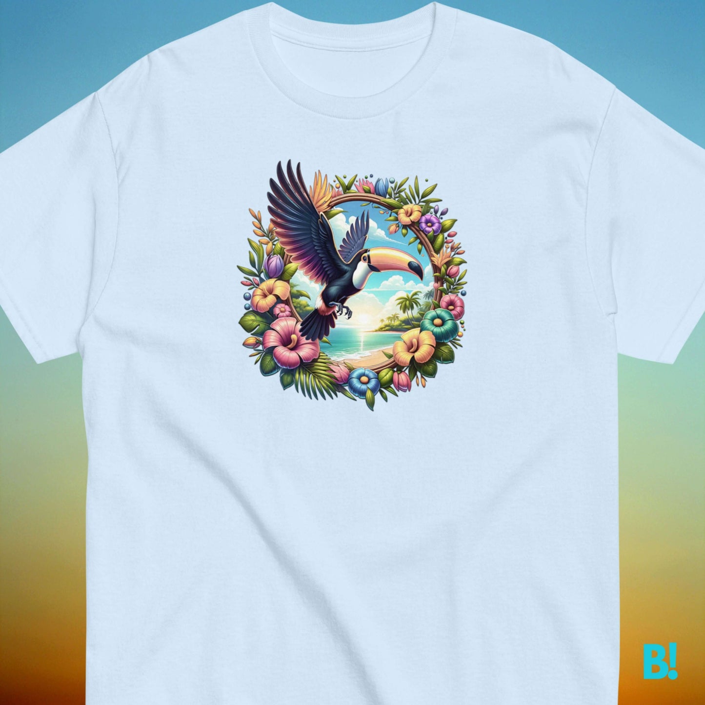 Toco Toucan T-Shirt: Summer Wear in Vibrant Colours Dive into summer with the Toco Toucan T-Shirt! Made from 100% cotton, available in S-XXXL, and in 6 fresh colours. Embrace tropical vibes now! €29.50 B!NKY Comfywear