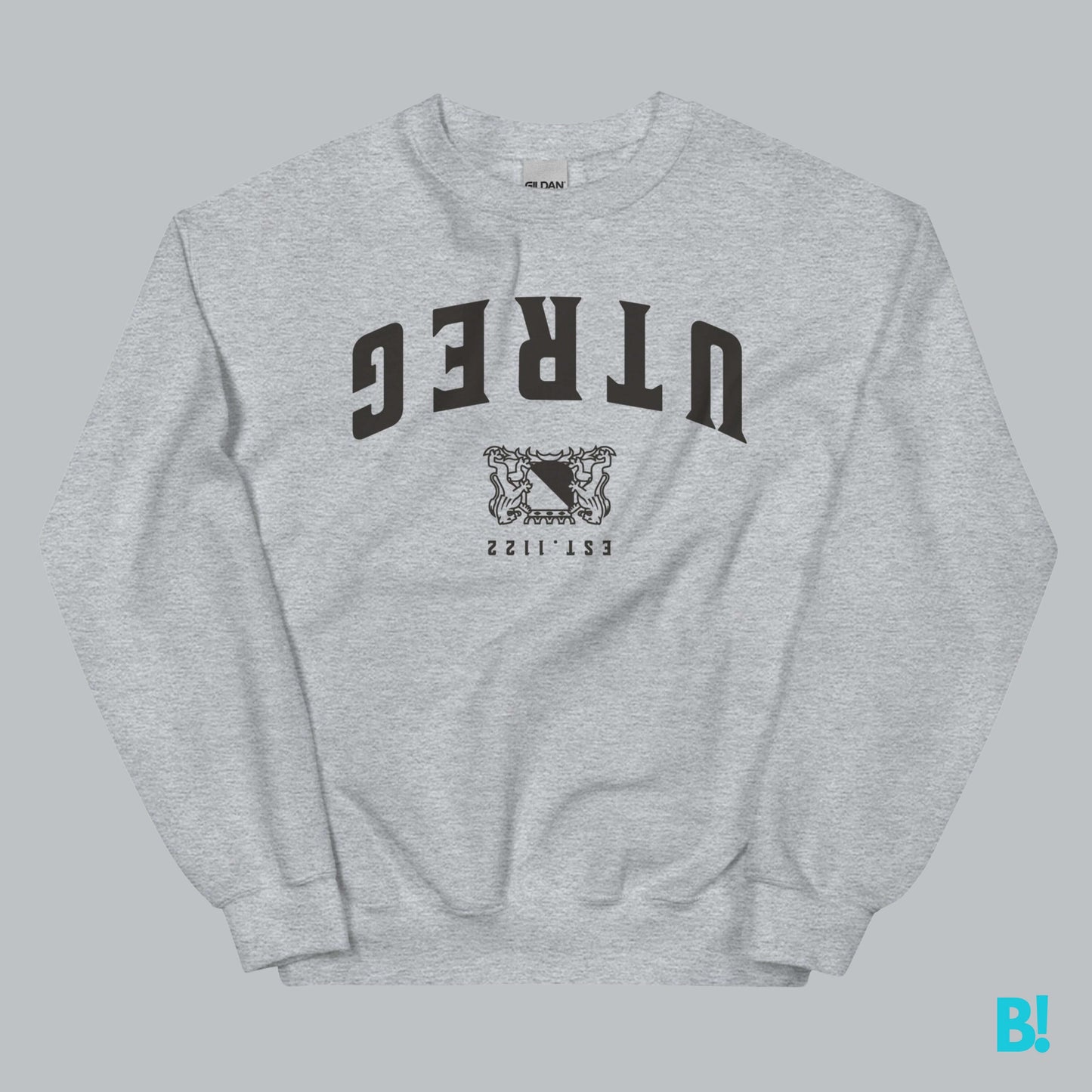 UTREG EST 1122 Sweater – Represent Utrecht in Style Show your love for Utrecht with the UTREG EST 1122 Sweater. Available in white, grey, navy, and black. Perfect for any UTREG fan. Shop now! €39.00 B!NKY Comfywear