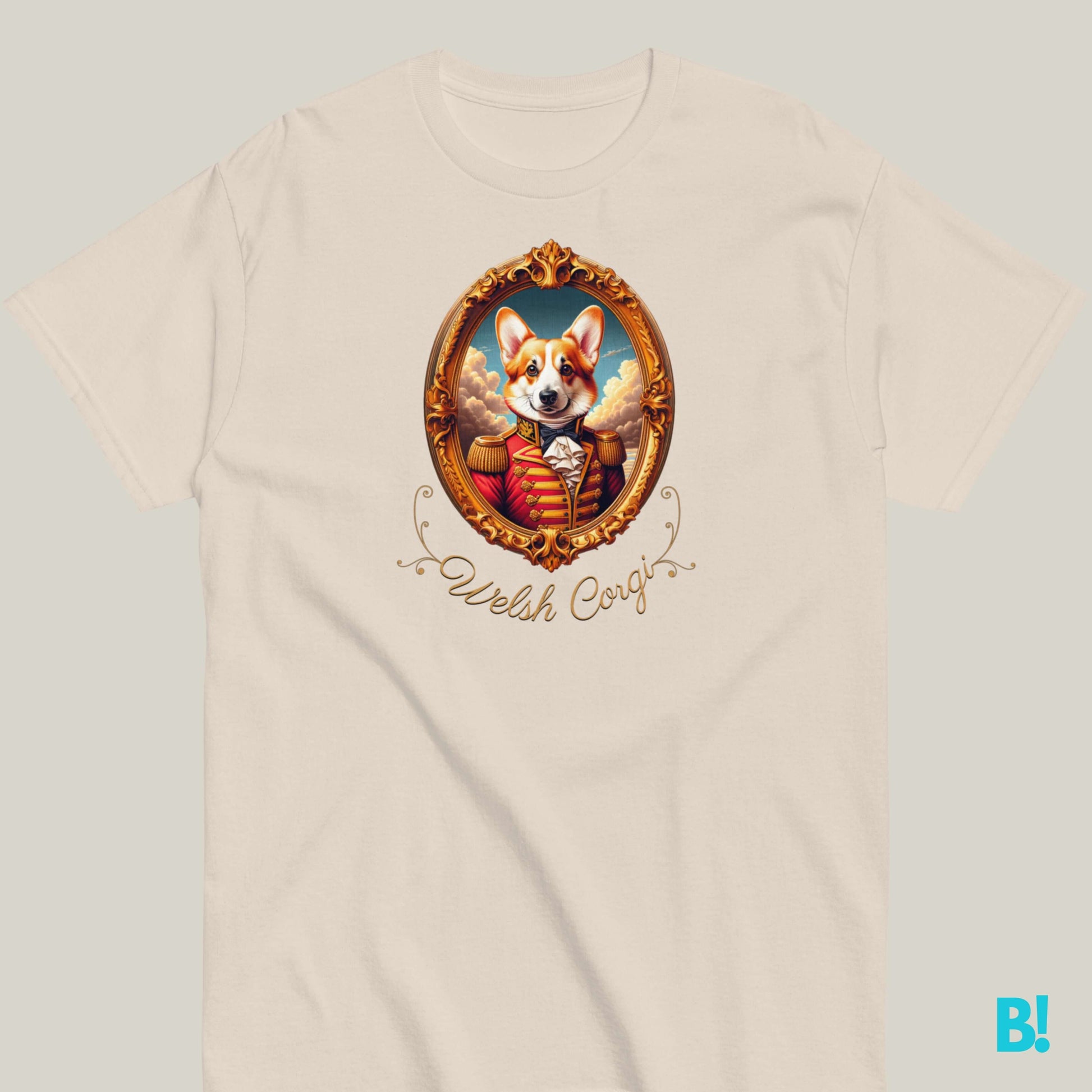 Welsh Corgi Napoleon Dog Portrait T-shirt – 100% Cotton Show off your Welsh Corgi pride with this Napoleon dog portrait T-shirt. 100% cotton in 7 colors. Perfect for all dog lovers! €29.50 B!NKY Comfywear