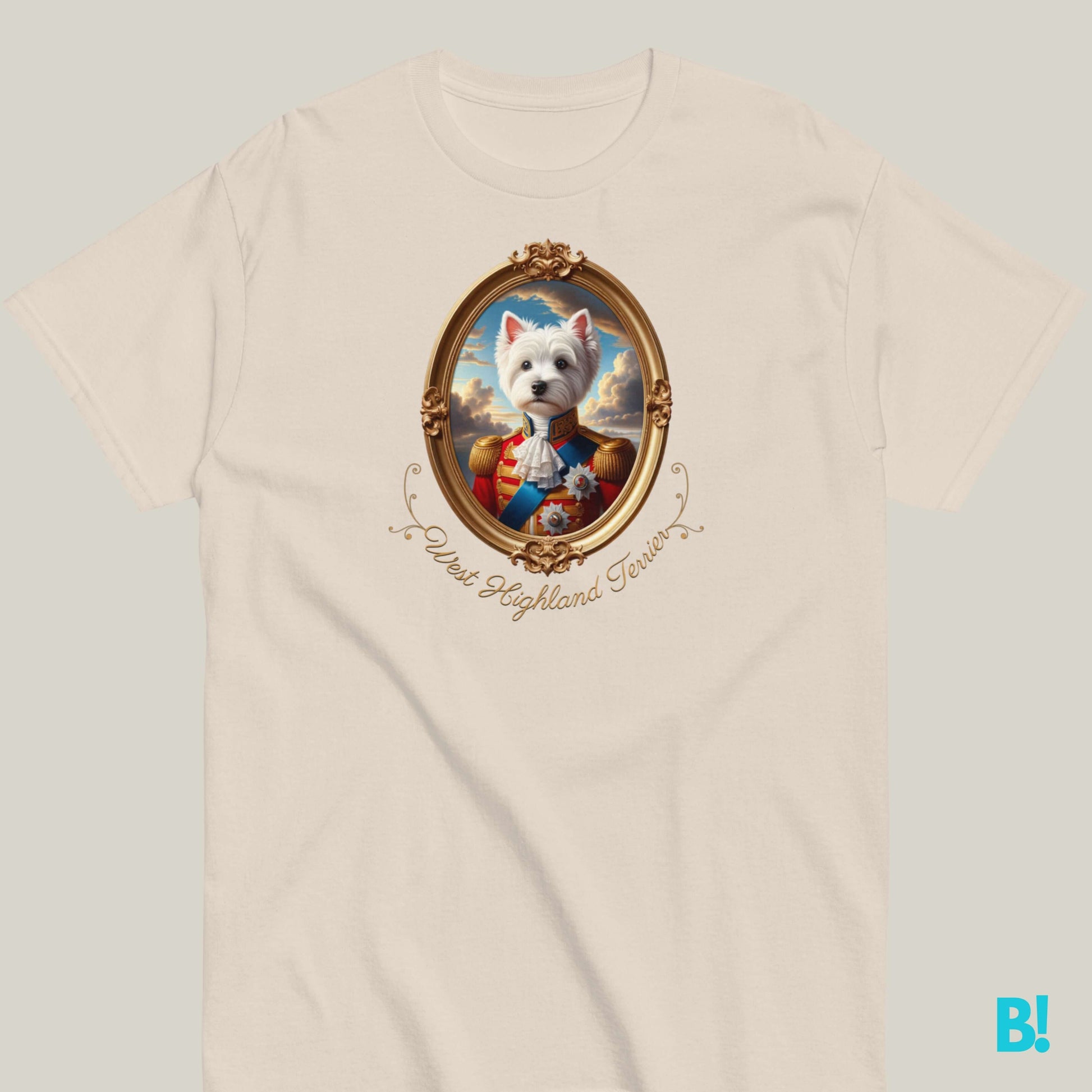 West Highland Terrier Napoleon T-shirt – 100% Cotton Celebrate your West Highland Terrier with this stylish Napoleon dog portrait T-shirt. Soft cotton, 7 colors. A must-have for Westie lovers! €29.50 B!NKY Comfywear