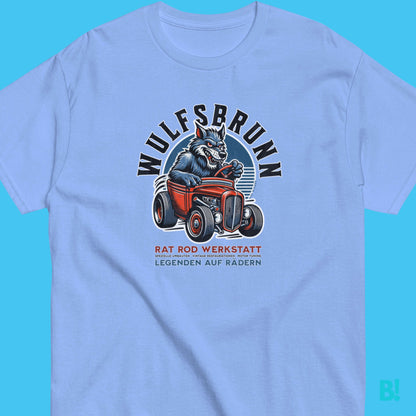 WULFSBRUNN Custom Rods T-Shirt - Speed Meets Style Discover the WULFSBRUNN Custom Rods T-Shirt. 100% cotton, unisex, available in 6 colors, sizes S-XXXL. Design by B!NKY Comfywear. €29.50 B!NKY Comfywear