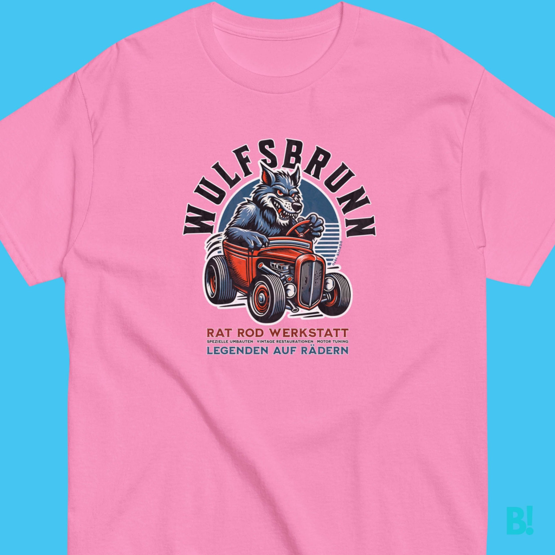 WULFSBRUNN Custom Rods T-Shirt - Speed Meets Style Discover the WULFSBRUNN Custom Rods T-Shirt. 100% cotton, unisex, available in 6 colors, sizes S-XXXL. Design by B!NKY Comfywear. €29.50 B!NKY Comfywear