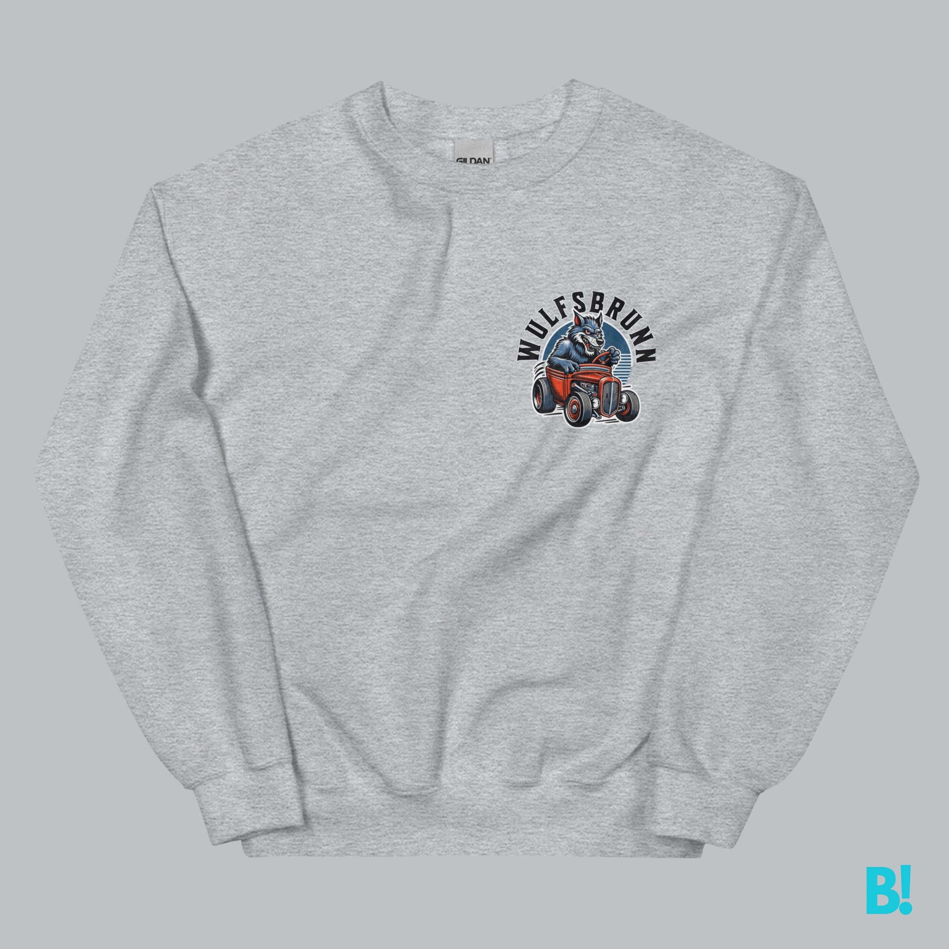 WULFSBRUNN - Classic Custom Rat Rods Sweater Discover the Wulfsbrunn Sweater by DEPUIS 1970. Made from a 50/50 blend of Cotton and Polyester. Soft feel, perfect fit. Size guides available. €49.00 B!NKY Comfywear