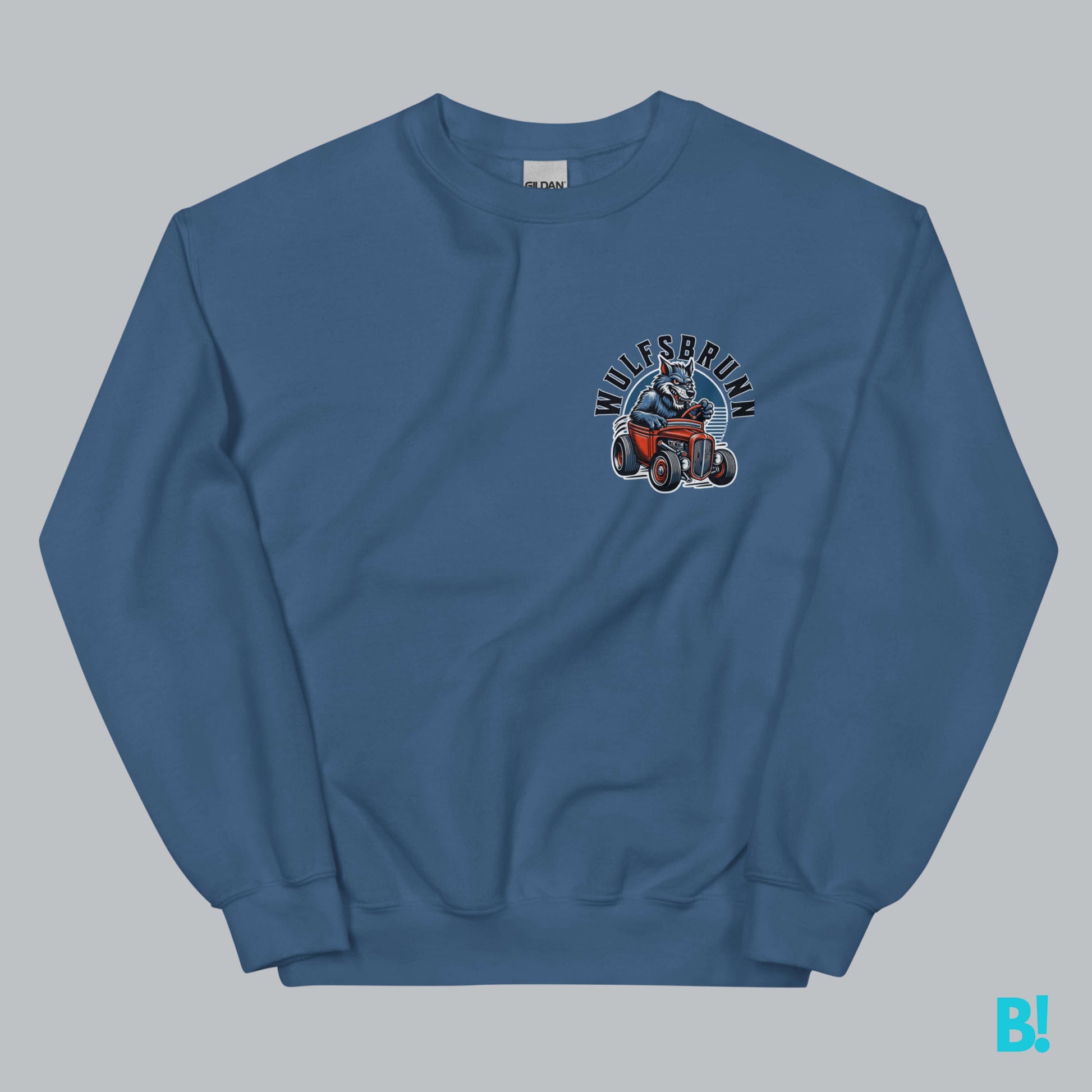 WULFSBRUNN - Classic Custom Rat Rods Sweater Discover the Wulfsbrunn Sweater by DEPUIS 1970. Made from a 50/50 blend of Cotton and Polyester. Soft feel, perfect fit. Size guides available. €49.00 B!NKY Comfywear